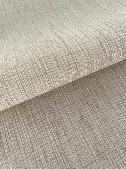 Textured Faux Grasscloth Ivory Non Woven Wallpaper | AS Creation ...