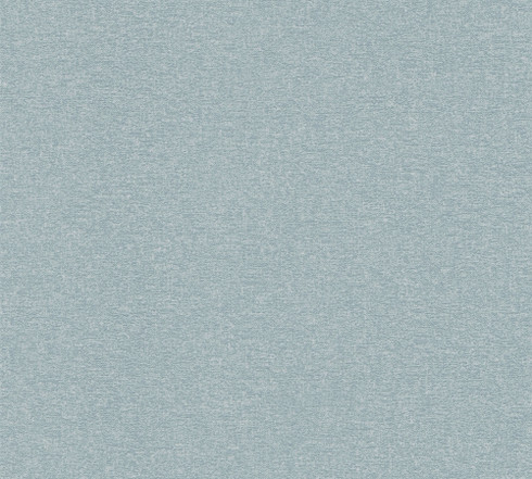 Linen Effect Blue Non Woven Wallpaper | AS Creation Blue Linen