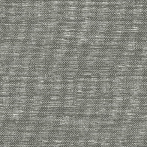 Plain Faux Grasscloth Grey Non Woven Wallpaper | A Street Prints Malin