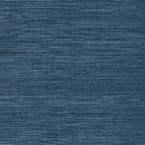 Textured Fine Weave Sisal Grasscloth Navy Blue Wallpaper | Thibaut ...