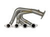 aFe Power Twisted 304 Stainless Steel Headers, Brushed Finish :: 2020 C8 Corvette