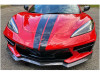 AGM "5VM" Painted Carbon Flash Metallic Front Splitter :: 2020-2021 Chevrolet C8 Corvette