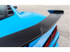 AGM Visible Carbon Fiber High Wing Spoiler  :: 2020-2021 Chevrolet C8 Corvette w/Z51 Package