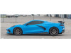 AGM Visible Carbon Fiber High Wing Spoiler  :: 2020-2021 Chevrolet C8 Corvette w/o Z51 Package