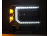 Alpharex Nova Series LED Projector Headlights, Alpha Black :: 2014-2018 GMC Sierra 1500