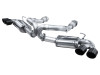 American Racing Headers R/T Cat-Back Exhaust System, Quad Polished Tips :: 2020-2021 C8 Corvette