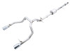 AWE 0FG 3" Cat-Back Exhaust System w/ 5" Dual Chrome Silver Tips,  Split Rear Exit :: 2019-2023 Silverado 1500 5.3L w/ Flat Bumper
