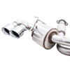 AWE Touring Edition 3" Cat-Back Exhaust System w/ 4.5" Chrome Silver Tips :: 2020-2023 C8 Corvette Stingray