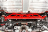 BMR Chassis Brace - Rear of Rear Cradle, Red :: 2016-2023 Camaro CB009R