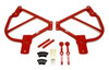 BMR Subframe Connectors, Red :: 2010-2015 Camaro