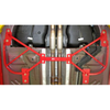BMR Subframe Connectors, Red :: 2010-2015 Camaro