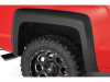 Bushwacker Extend-A-Fender Style Fender Flares, Front and Rear, Unpainted :: 2014-2018 Silverado 1500 w/ 5'9" Fleetside Bed