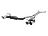 Flowmaster Camaro SS, ZL1 3" American Thunder Cat-Back Dual Exhaust System, 4" Quad Polished Tips