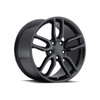 Factory Reproductions FR 26 Z51 Replica Wheels, Gloss Black, 18x8.5 & 19x10 :: 2014-2019 C7 Corvette Stingray