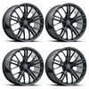 PR194 2017 ZL1 Replica Wheel Set, Gloss Black, 20x10 & 20x11 :: 2010-2015 Camaro