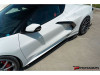 Maxton Design 4pc Aero Kit w/ Winglets, Gloss Black :: 2020-2022 C8 Corvette