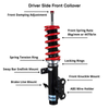 Pedders eXtreme XA Coilover Driver Side for 2010-2015 Camaro V6, SS, ZL1, Z28 PED-160086