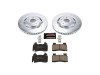 PowerStop Z23 Evolution Sport Rear Brake Upgrade Kit :: 2014-2019 Chevrolet C7 Corvette Stingray Z51