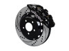 Wilwood AERO6 Front Big Brake Kit, Black 6 Piston Calipers, 15" Drilled & Slotted Rotors :: 2016-2021 Camaro LS, LT, RS,SS, & ZL1