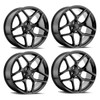 Factory Reproductions FR 27F Z28 Replica Wheels, Gloss Black, 20x10 & 20x11 :: 2010-2024 Camaro