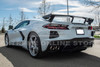 EOS Rear Trunk High Wing Spoiler, Matte Black :: 2020, 2021, 2022, 2023 C8 Corvette