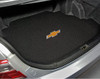 Lloyd Ultimat Trunk Mat, Black Mat w/ Gold Chevrolet Bowtie Logo :: 2010-2015 Camaro