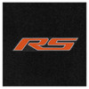 Lloyd Ultimat Trunk Mat, Black Mat w/ Orange RS Logo :: 2010-2015 Camaro