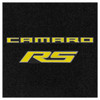 Lloyd Ultimat Trunk Mat, Black Mat w/ Yellow Camaro RS Logo :: 2010-2015 Camaro