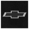 Lloyd Ultimat Trunk Mat, Black Mat w/ Black Chevrolet Bowtie Logo :: 2016-2023 Camaro Coupe