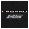 Lloyd Ultimat Trunk Mat, Black Mat w/ Silver Camaro RS Logo :: 2016-2023 Camaro Coupe