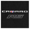 Lloyd Ultimat Trunk Mat, Black Mat w/ Black Camaro RS Logo :: 2016-2023 Camaro Coupe