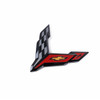 Chevrolet Carbon Flash Flag Emblem :: 2020-2023 C8 Corvette