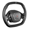 Drake Steering Wheel, Carbon Fiber w/Leather Grips, Non-Heated :: 2020-2023 C8 Corvette