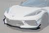EOS Z06/Z07 Performance Front Lip & Canards, Hydro-Dipped Carbon Fiber :: 2020-2024 Corvette Stingray & Z51