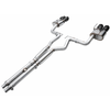 AWE SwitchPath 3" Cat-Back Exhaust System w/4" Quad Diamond Black Tips :: 2024 Ford Mustang GT