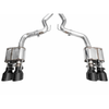 AWE SwitchPath 3" Cat-Back Exhaust System w/5" Quad Diamond Black Tips :: 2024 Ford Mustang Dark Horse