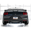 AWE SwitchPath 3" Cat-Back Exhaust System w/5" Quad Diamond Black Tips :: 2024 Ford Mustang Dark Horse