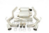 Steeda 3" Cat-Back Exhaust System w/ Dual 4" Polished Tips :: 2015-2017 & 2024-2025 Ford Mustang GT