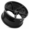 MRR F25 Forged Front Right Side Wheel, Gloss Black, 20x10 :: 2023-2025 C8 Corvette Z06 & E-Ray