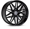 Vossen HF-7 Hybrid Forged Wheel Set, Gloss Black, 20x9.5 +20/20x11 +40 :: 2010-2024 Camaro