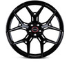 Vossen HF-5 Hybrid Forged Wheel Set, Gloss Black,  20x9.5 +25/20x10.5 +45 :: 2015-2025 Mustang