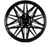 Vossen HF-7 Hybrid Forged Wheel Set, Gloss Black,  20x9 +32/20x10.5 +45 :: 2015-2025 Mustang