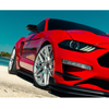 Vossen HF-7 Hybrid Forged Wheel Set, Silver Polished,  20x9 +32/20x10.5 +45 :: 2015-2026 Mustang