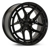 Vossen HFX-1 Hybrid Forged Wheel Set, Gloss Black, 20x9 +35/21x12 +52 :: 2020-2025 Corvette