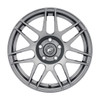 Forgestar F14 Drag Rear Wheel, 17x10, Gloss Anthracite :: 2015-2025 Ford Mustang