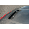 EOS Factory Style Hood w/ V2 Vent Insert, Carbon Fiber :: 2024-2025 Ford Mustang