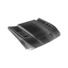 EOS Terminator Style Vented Hood, Carbon Fiber :: 2024-2025 Ford Mustang