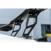 EOS ZR1 Style Carbon Fiber High Wing Spoiler w/ Carbon Fiber Wing Riser :: 2014-2019 Corvette Grand Sport & Z06