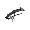 EOS ZR1 Style Extended Carbon Fiber High Wing Spoiler w/ Carbon Fiber Wing Riser :: 2014-2019 C7 Corvette Grand Sport & Z06