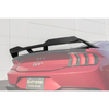 EOS GT Style Matte Black Rear Spoiler w/ Track Style Carbon Fiber Wickerbill :: 2024-2025 Ford Mustang